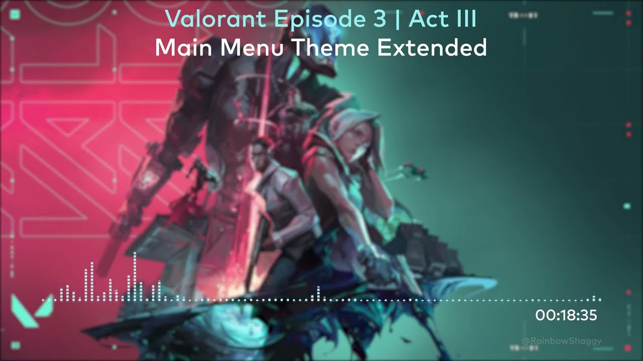 Valorant Episode 3 Act III - Main Menu Theme Throwback | Extended 1 hour version [HQ]
