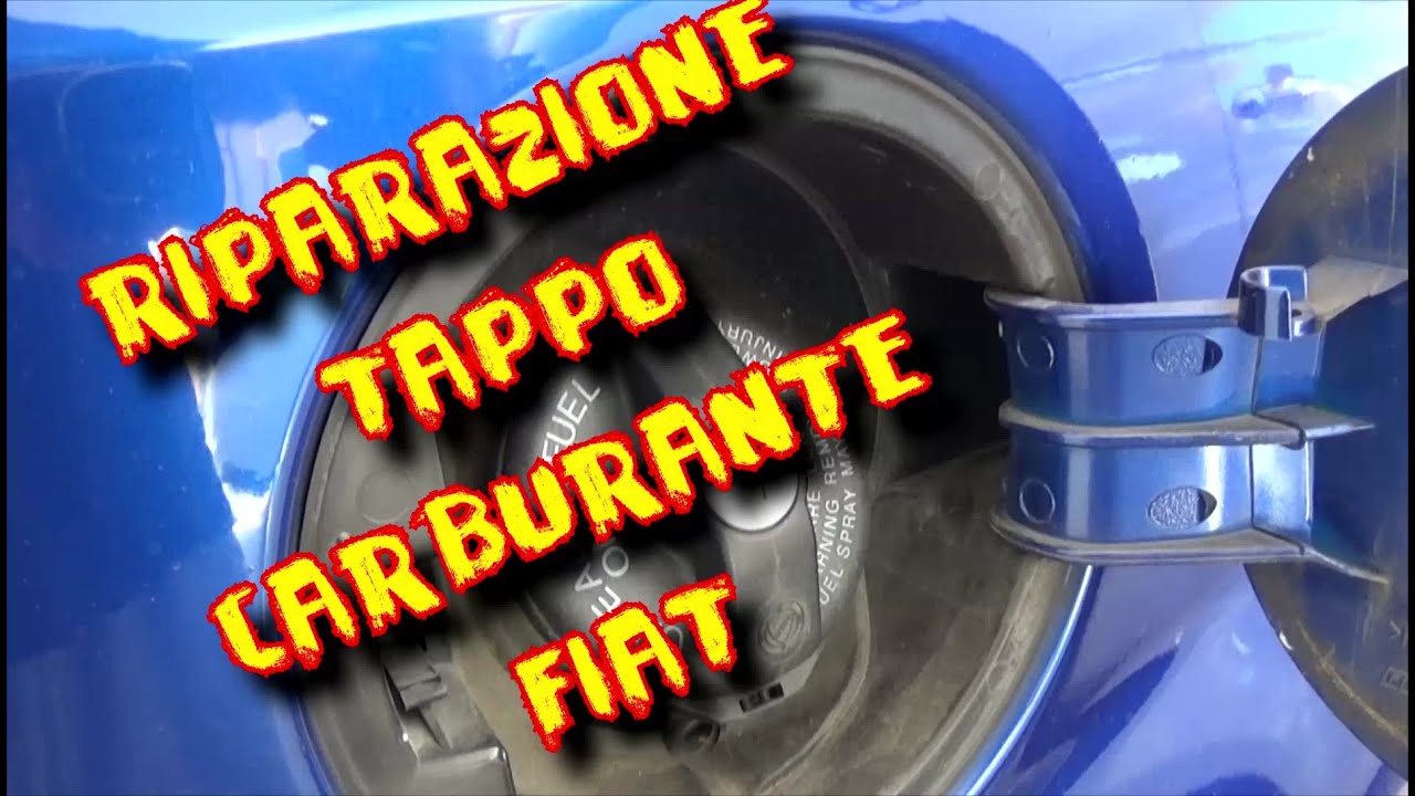 tutorial riparazione tappo carburante fiat punto mk1 mk2 Grande Punto ecc