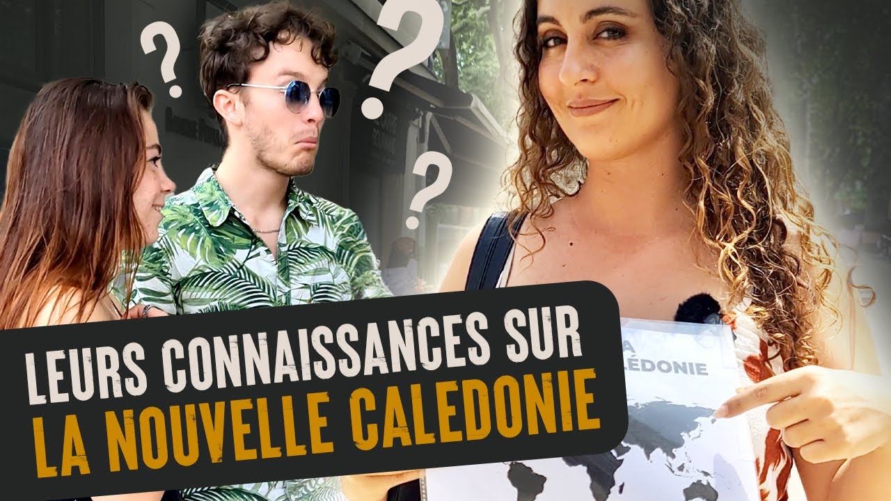 Ce qu'ils connaissent de la Nouvelle-Calédonie en France ! Micro-trottoir
