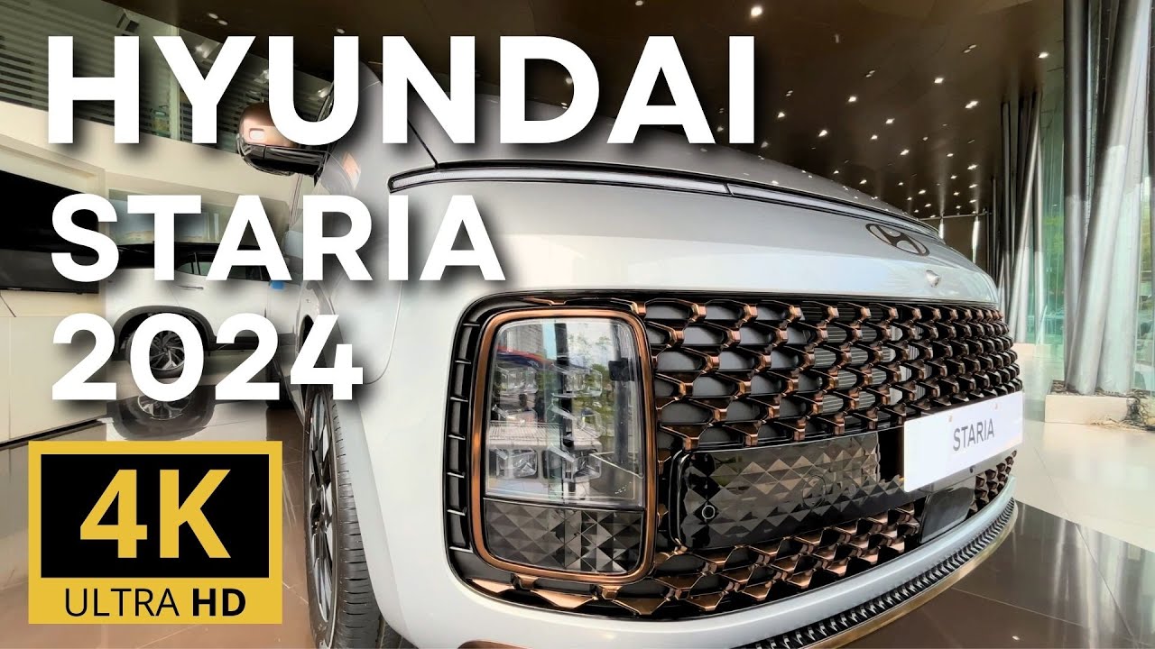 2024 HYUNDAI STARIA 2.2CRDi PREMIUM AWD 9 SEATER - EXTERIOR AND INTERIOR DETAILS