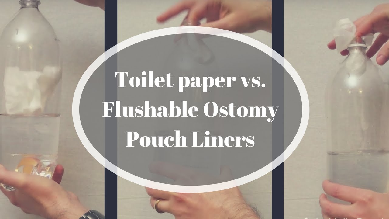 Testing Flushable Ostomy Pouch Liners (can they be flushed safely?)