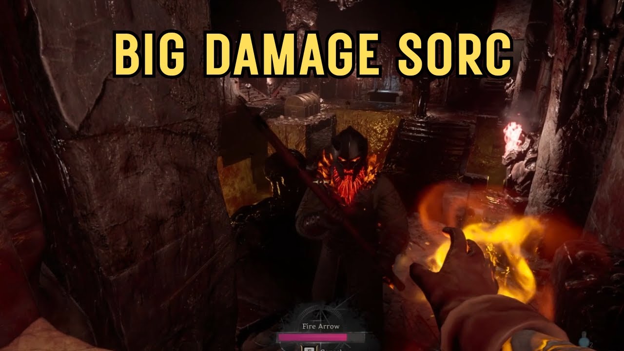 40% MAGIC DAMAGE BONUS SORC OP  - Dark and Darker