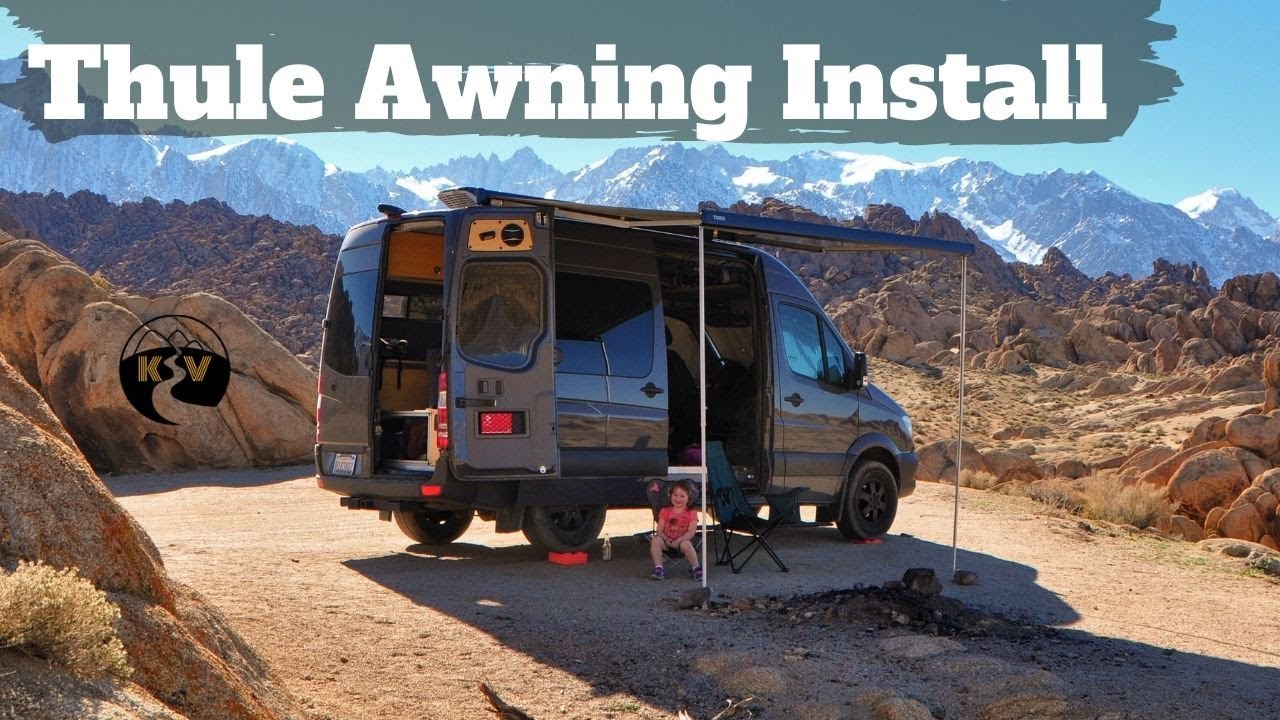 Installing a Thule Awning on a Sprinter Van - DIY Sprinter Camper Van