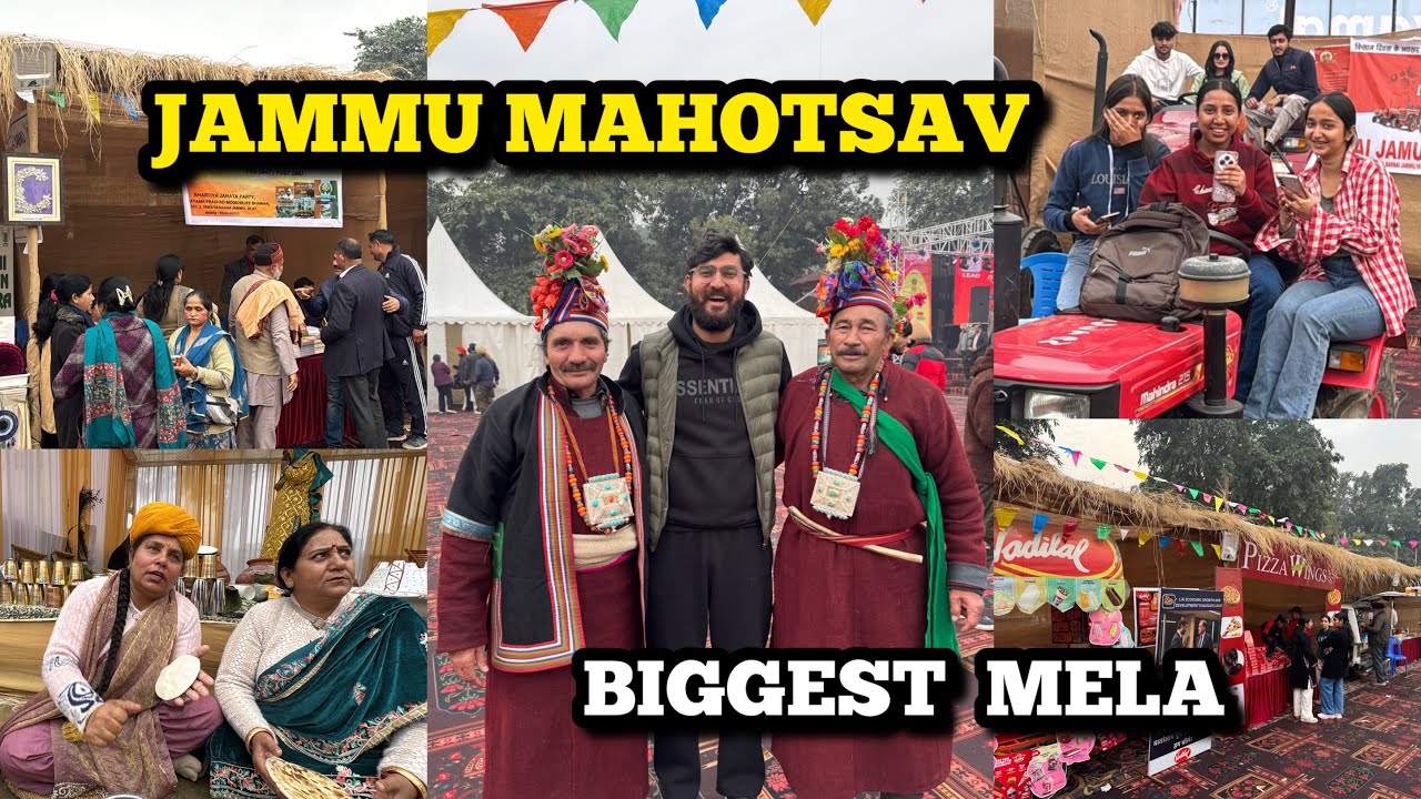 JAMMU Mahotsav 2025 | Biggest Mela in JAMMU | Culture of Jammu, Kashmir & Ladakh | DSBOSSKO VLOGS