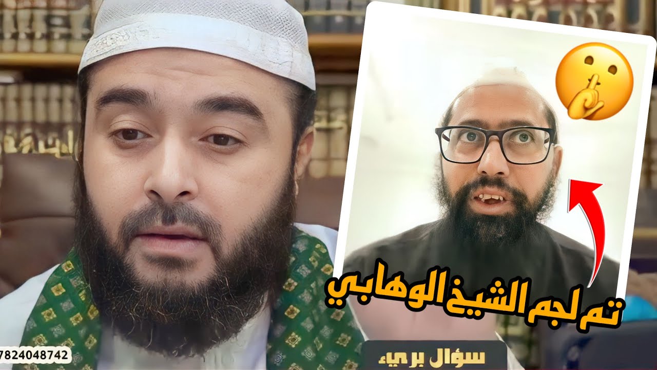 لجم الشيخ الوهابي ابو عائشة الذي قال ابو بكر افضل من علي بمليون مرة|ابو بكر تم ضربه بالنعل وعمر جبان