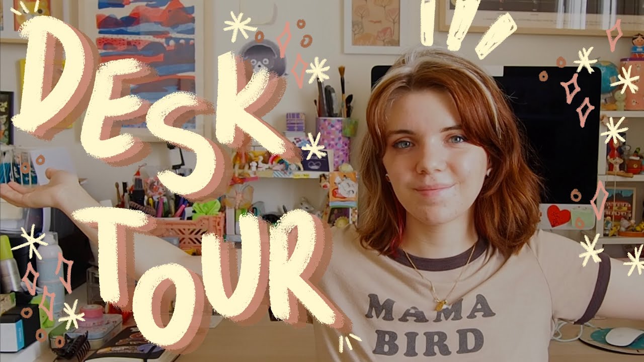 MON ATELIER / BUREAU TOUR / ÊTRE ILLUSTRATRICE FREELANCE / TRAVAILLER DEPUIS CHEZ SOI / pocket tiger