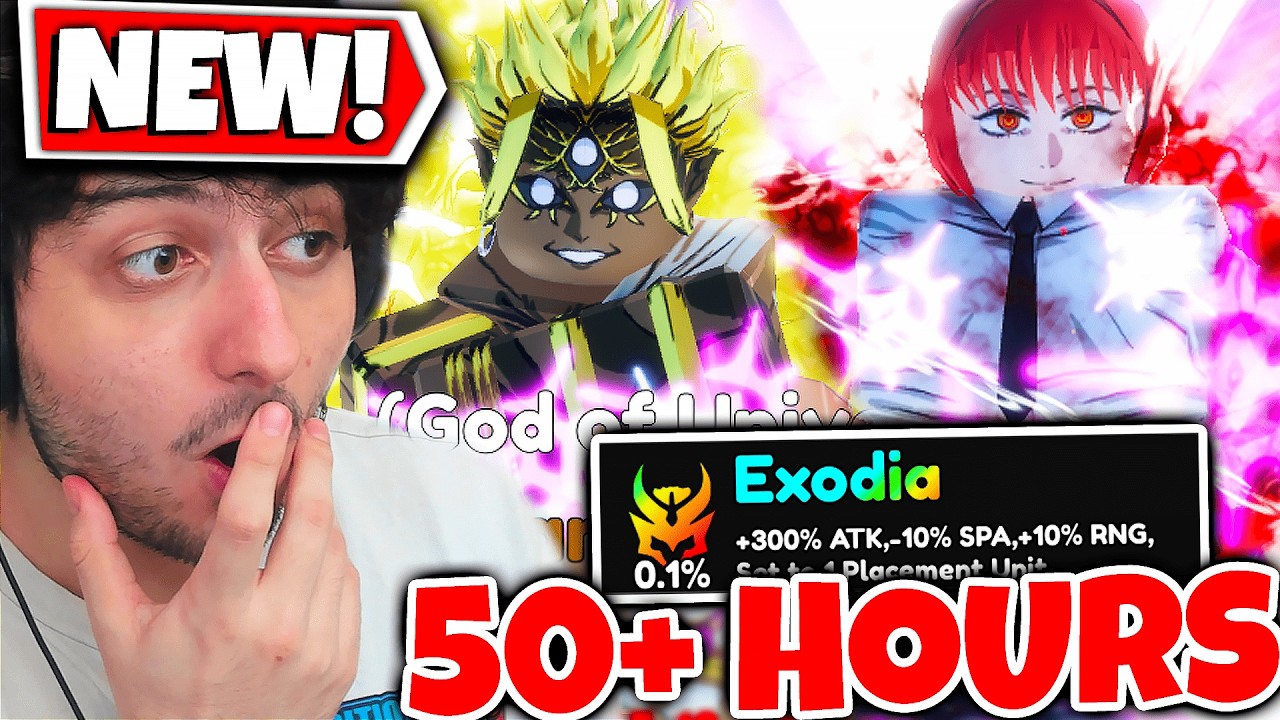 I Spent 50+ HOURS Getting OVERPOWERED 0.0045% Units in Roblox!
