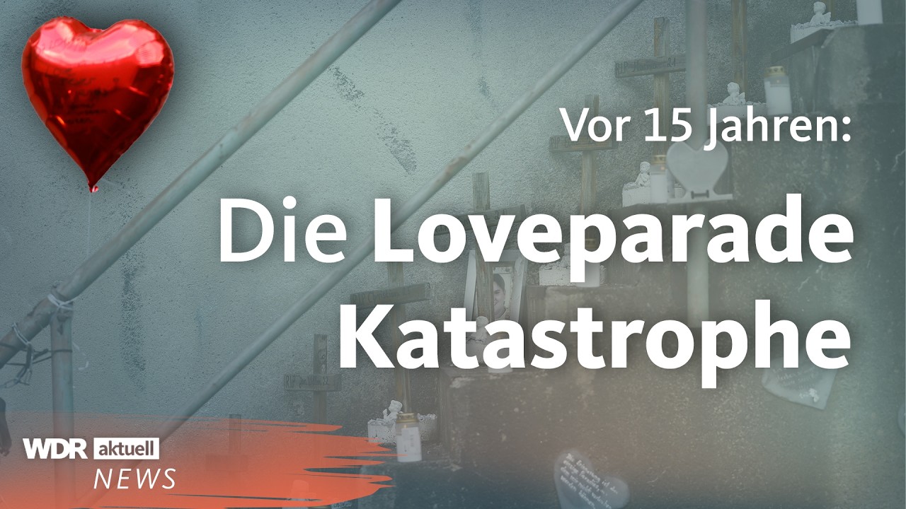 Loveparade Duisburg: 15 Jahre nach dem Unglück | WDR Aktuelle Stunde