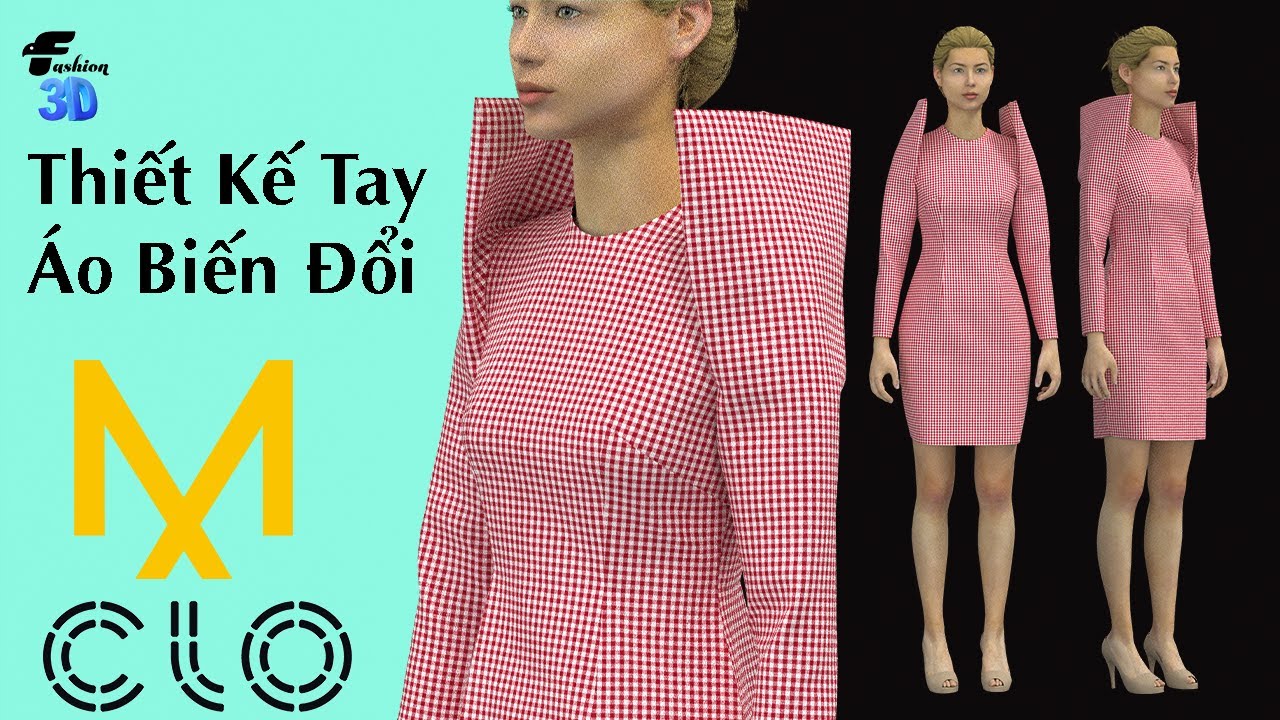 Sleeve design in Marvelous Designer/ Clo3D |Thiết kế tay áo trong Clo3D| Fashion 3D