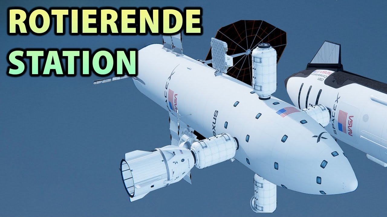 Wie SpaceX eine rotierende Starship-Station baut, die echte Schwerkraft erzeugt