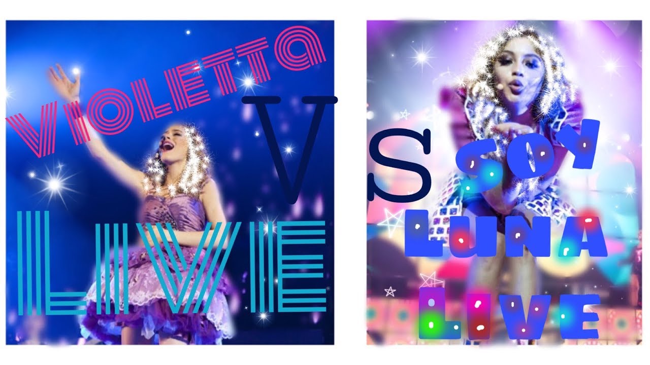 Violetta en concert vs Soy Luna en concert