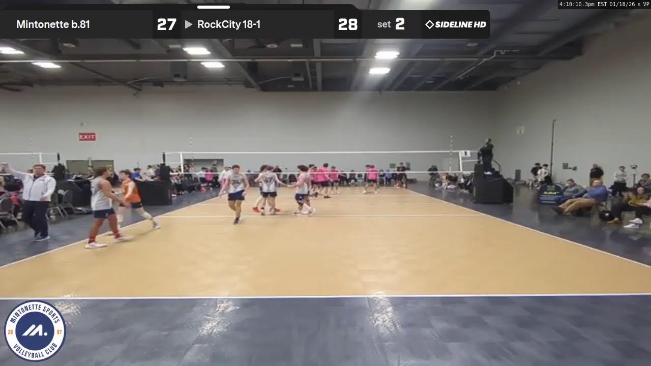 Mintonette b.81 vs. RockCity 18-1 (2026.01.18)