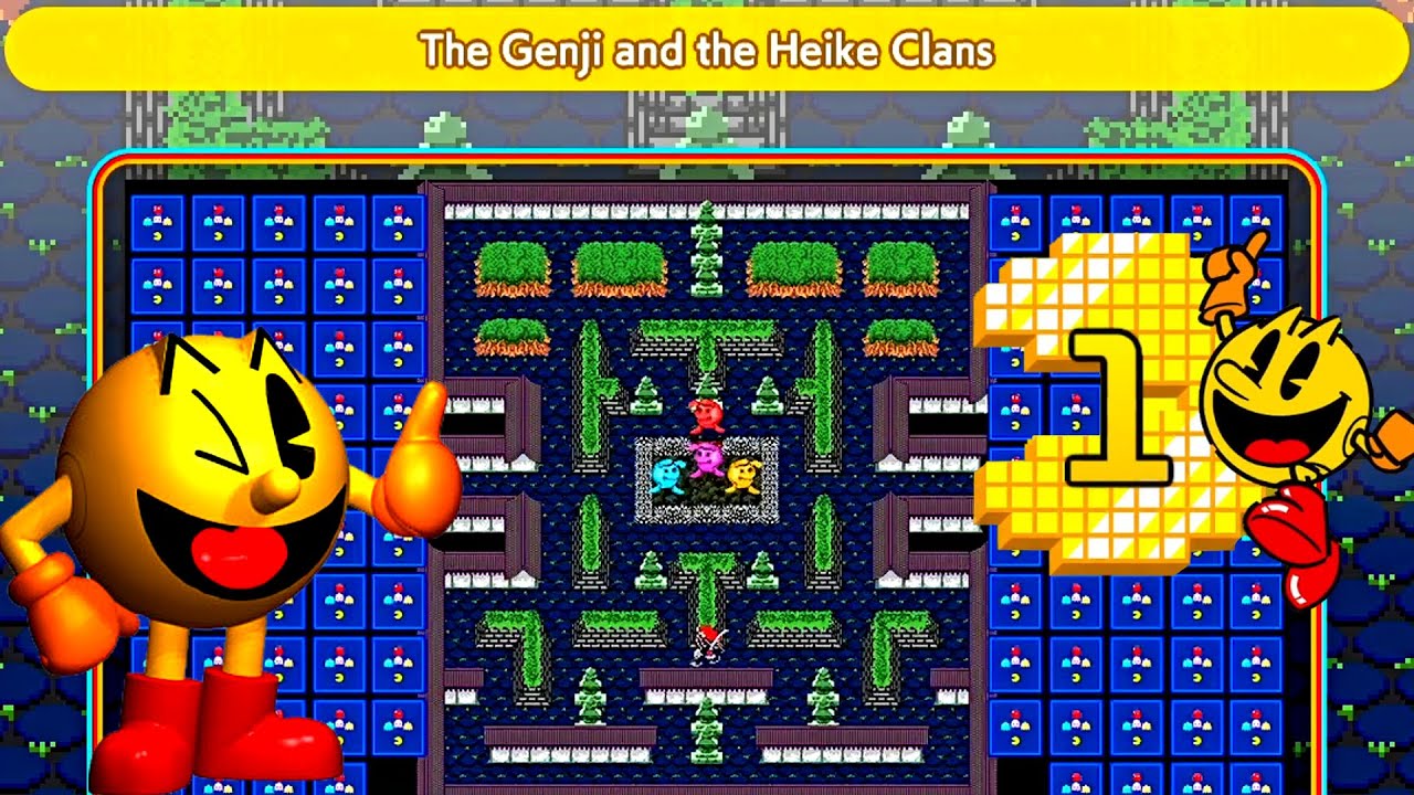 PAC-MAN 99 🍒 First Place Victory Win 🍒 The Genji and the Heike Clans Design #16
