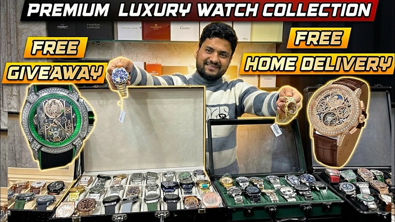 Branded Luxury watches | Automatic Premium Wrist Watches | Cheapest Luxury Watches Market In Delhi