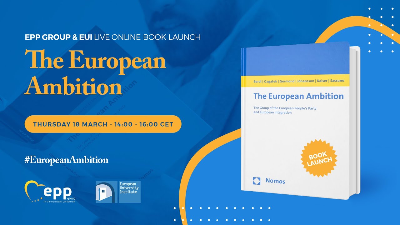 EPP Group & EUI: Book launch - The European Ambition