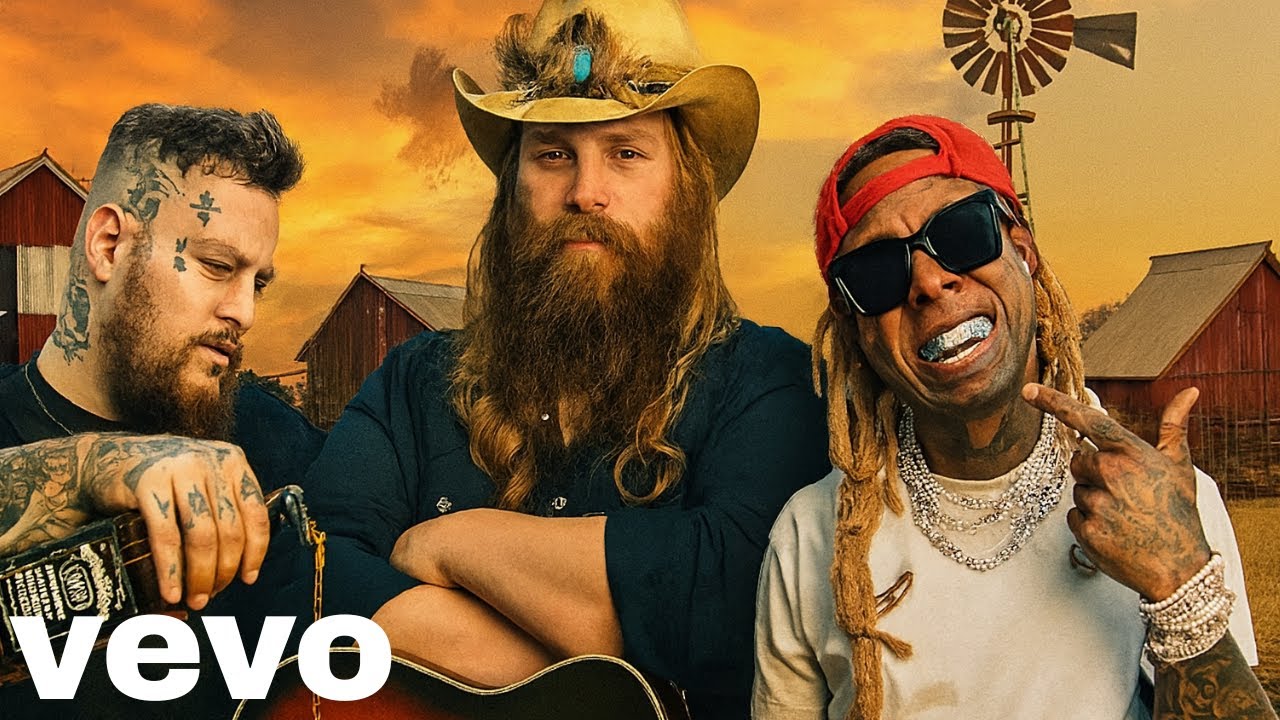 Chris Stapleton ft. Jelly Roll & Lil Wayne -  I Don't Want The Whiskey (2025 AI Music Video)