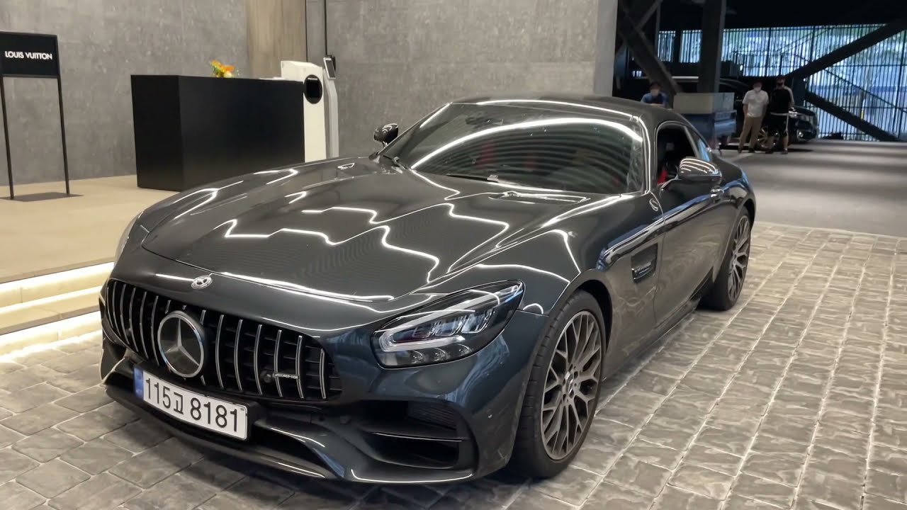 amg gt 타고 루이비통vip 행사가보기 (부산)