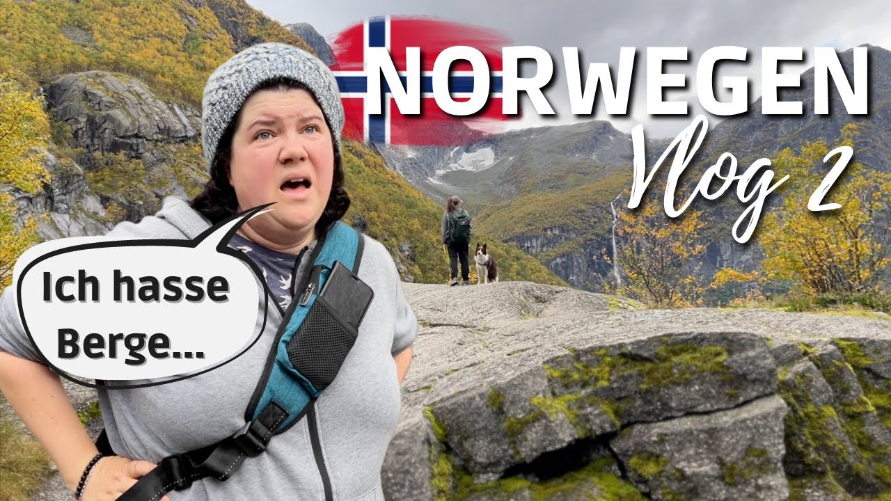 Norwegen Vlog Teil 2 | Domi muss wandern | Kriss Colours