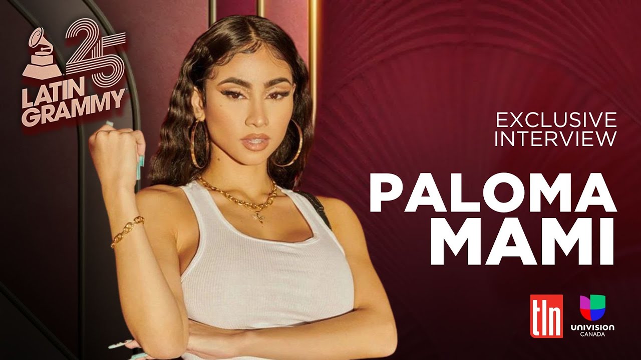 Exclusive Interview with Paloma Mami | 25th Latin Grammy Awards | TLN TV & Univision Canada