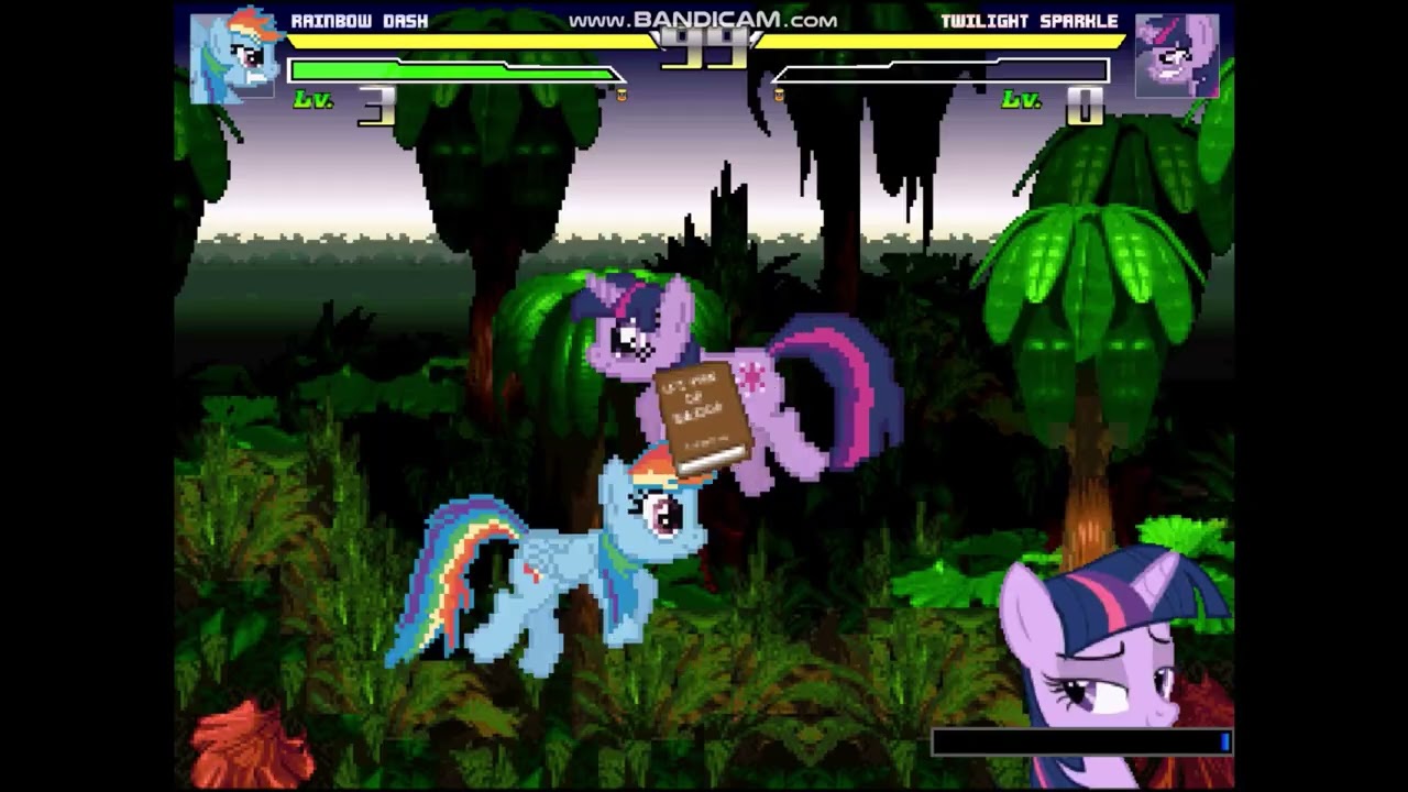 MUGEN ULTIMATE ALL-STAR Z: RAINBOW DASH VS TWILIGHT SPARKLE