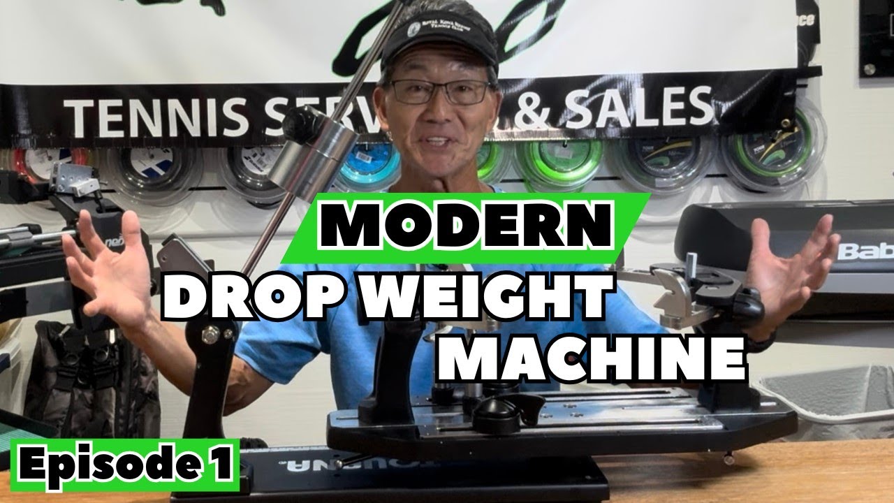 Станок для натяжки ракетки [Tourna 175-CS Drop Weight Machine | Эпизод 1]