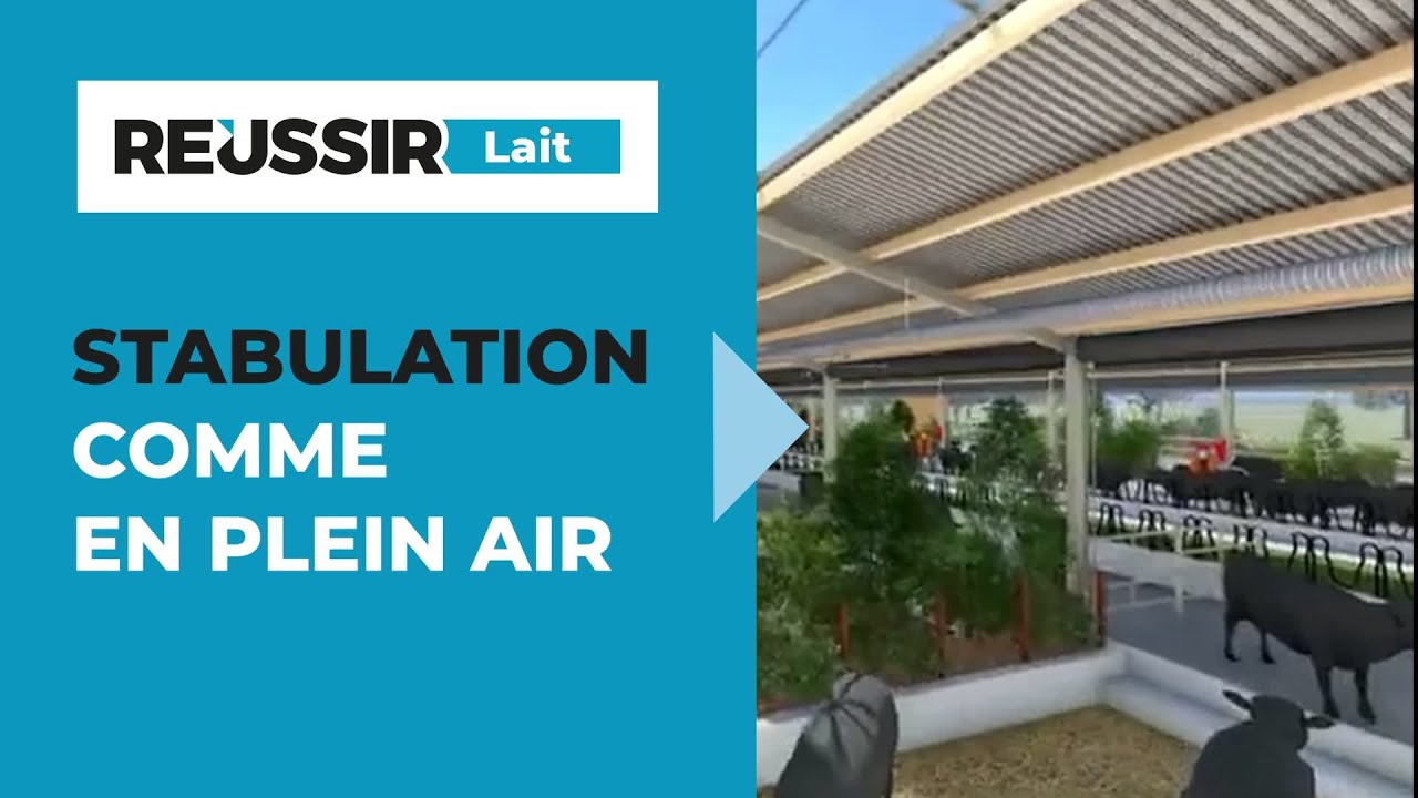De la végétation dans la stabulation : découvrez les nombreuses innovations de bâtiment