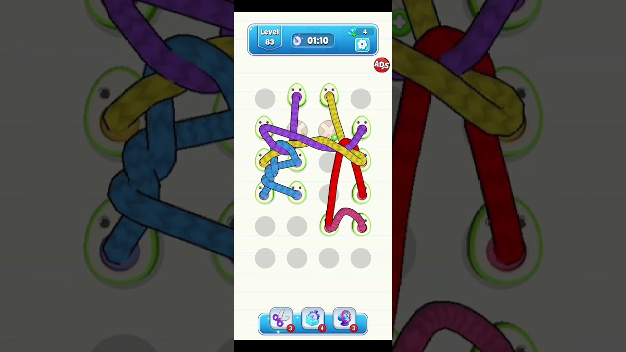 Level 83 - Twisted Rope 3D Walkthrough