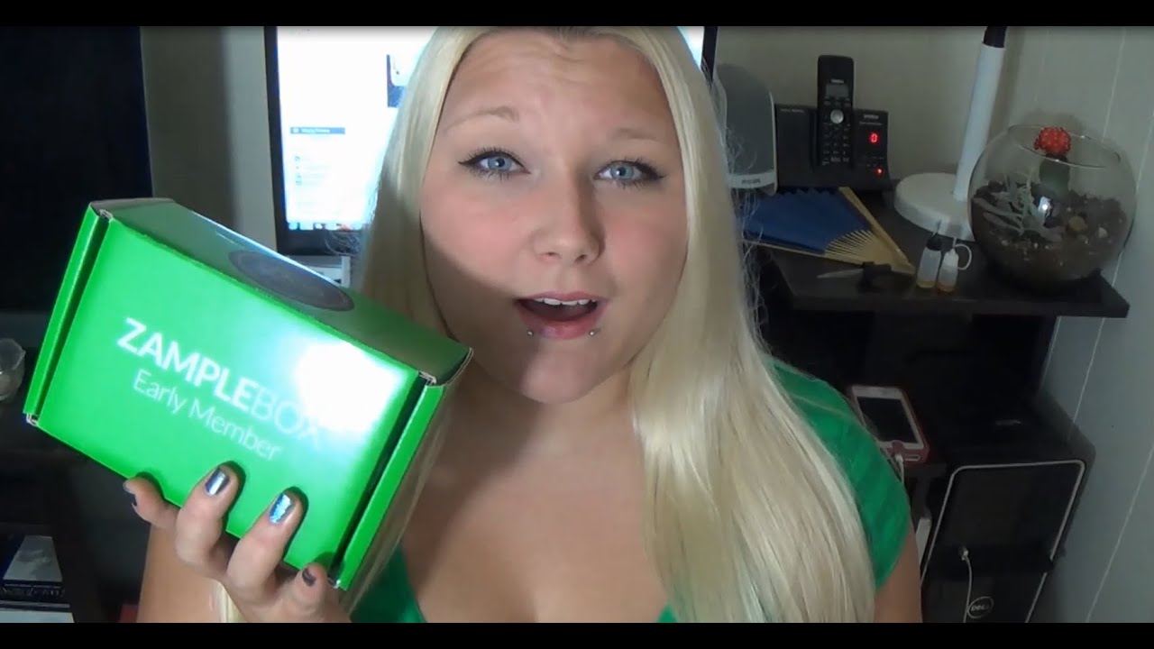 Zample Box August 2014 | #ZAMPLEHAPPY | TiaVapes Review