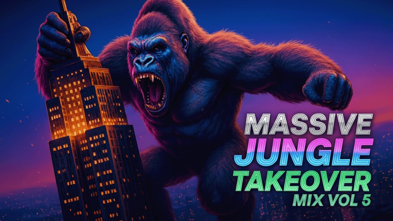 Jungle Drum & Bass Mix Vol.5 🐾 | Raw & Underground Breaks | Jungle 2025