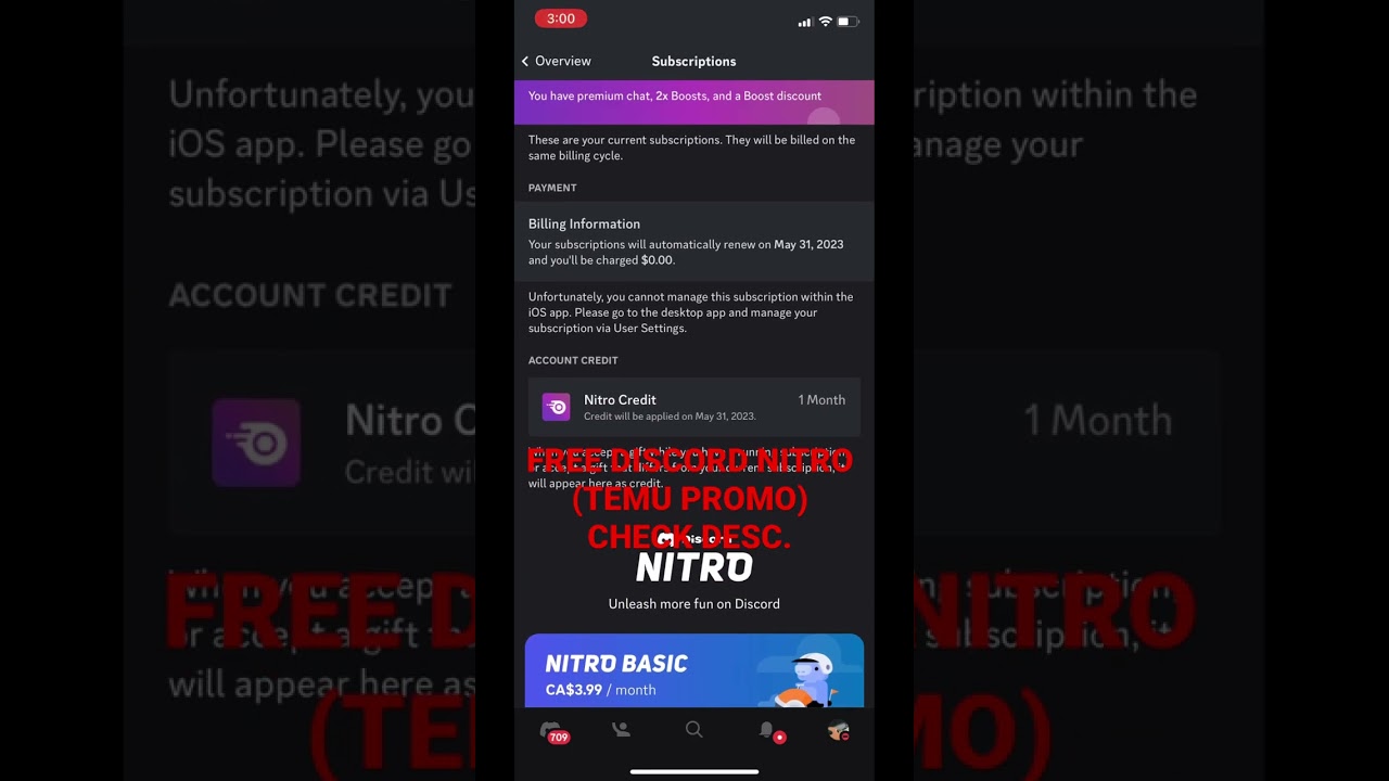 Free Discord Nitro! (Discord x Temu Promotion) Ends On 7/19/23