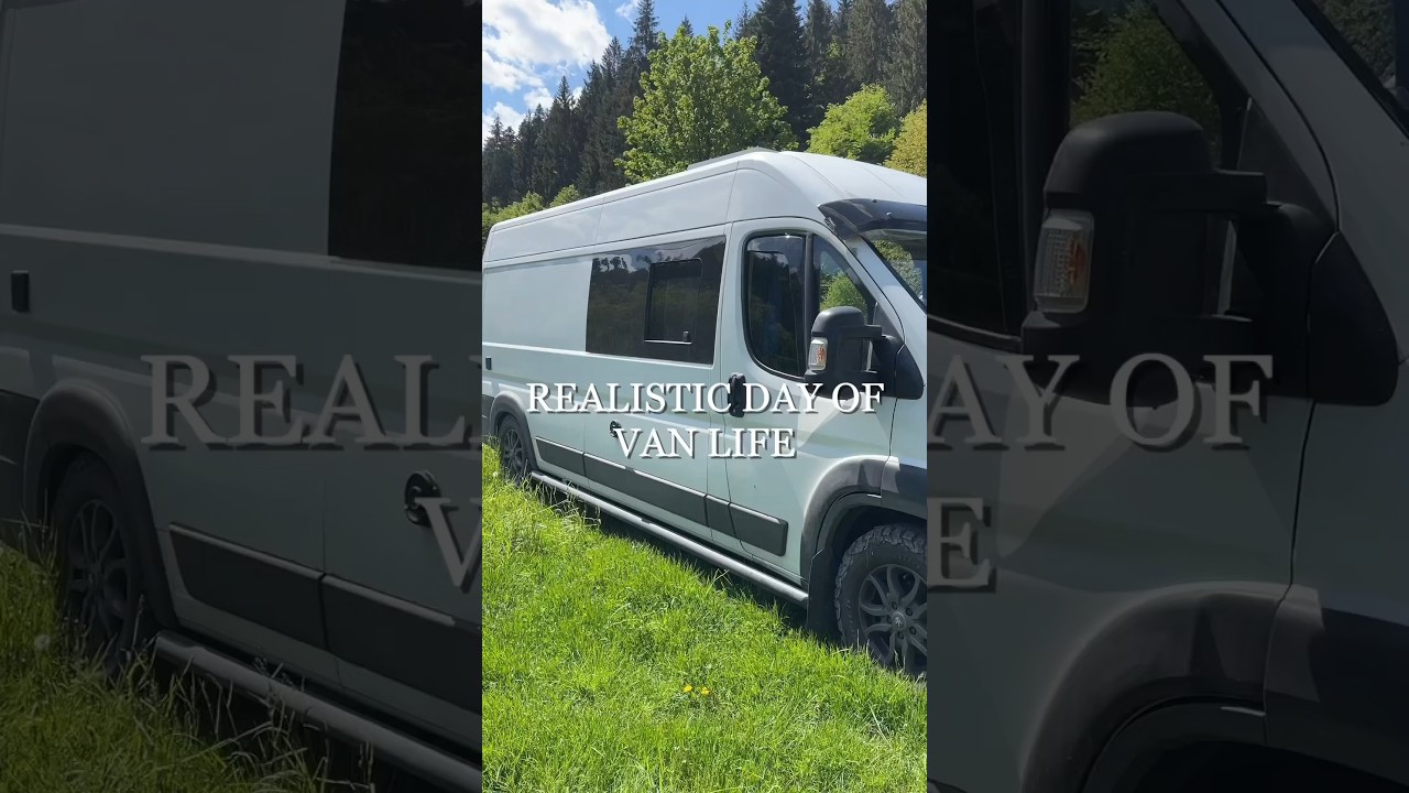 A realistic day of Van Life in Europe #vanlifeeurope #vanlife  #nomad #vanliving #vanlifediaries