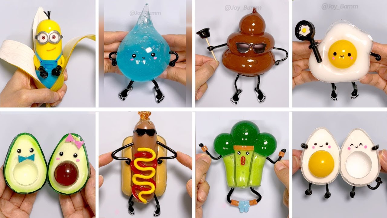 실리콘테이프 귀여운 말랑이 모음😍Cute Squishy DIY with Nano Tape Compilation!