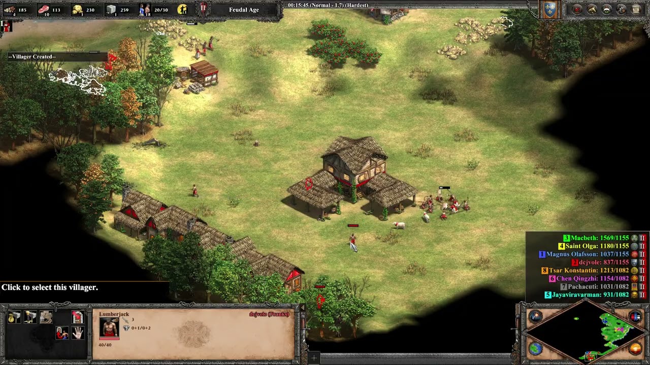 Age of Empires II Definitive Edition Skirmish 36