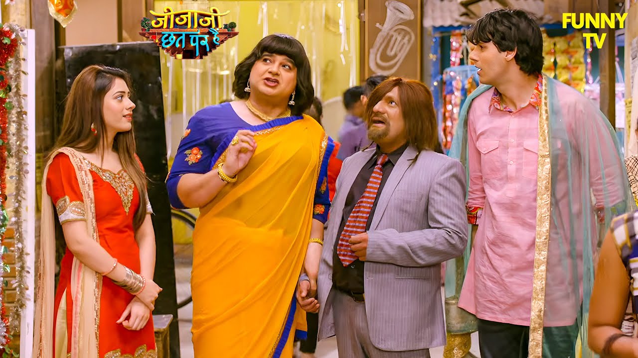 Pinky Daroga क्यों घूम रहे थे औरत बने | Jijaji Chhat Par Hain | जीजाजी छत पर हैं