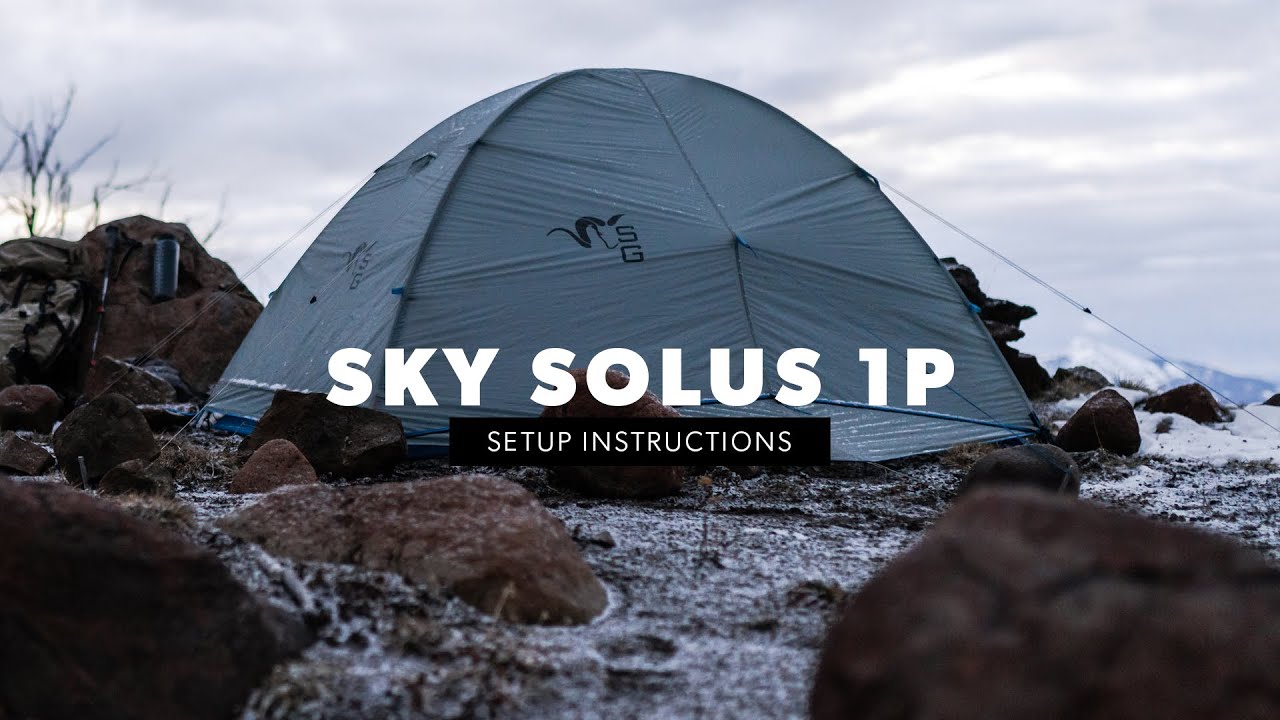 Sky Solus 1P Tent Setup