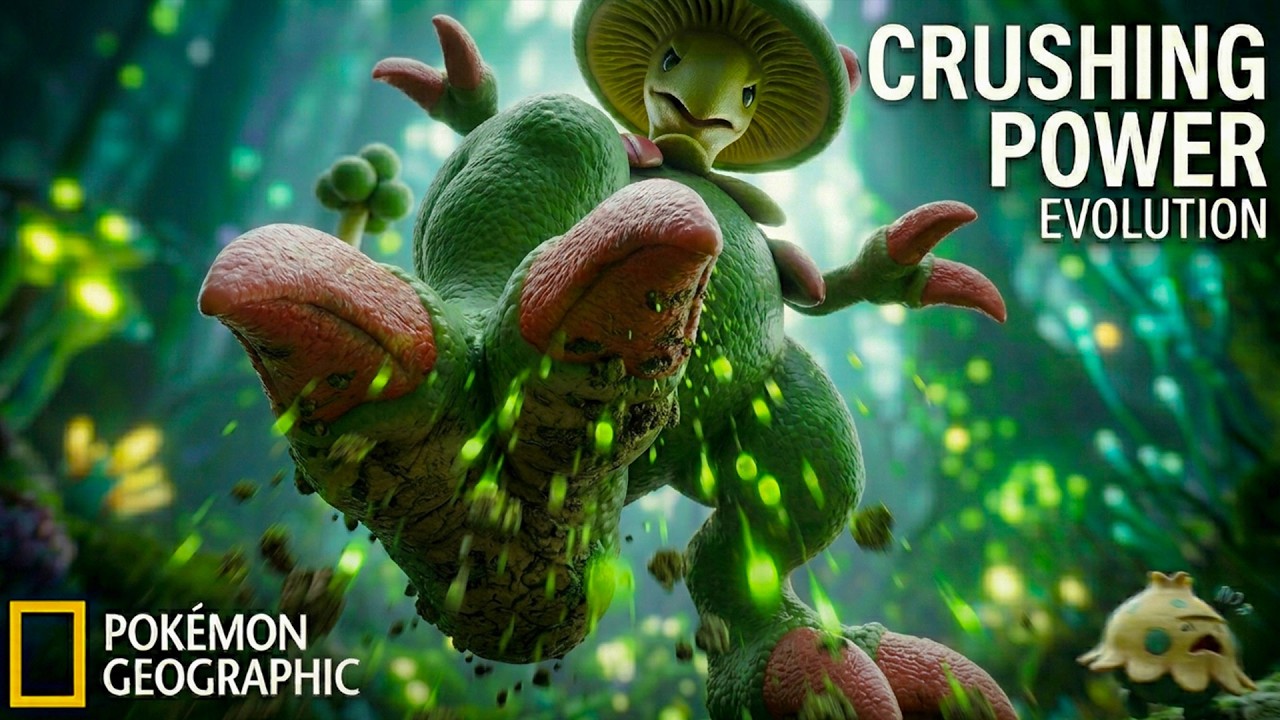 NatGeo: Breloom | The Crushing Power – Biology of a Fungal Fighter (Pokémon Documentary)