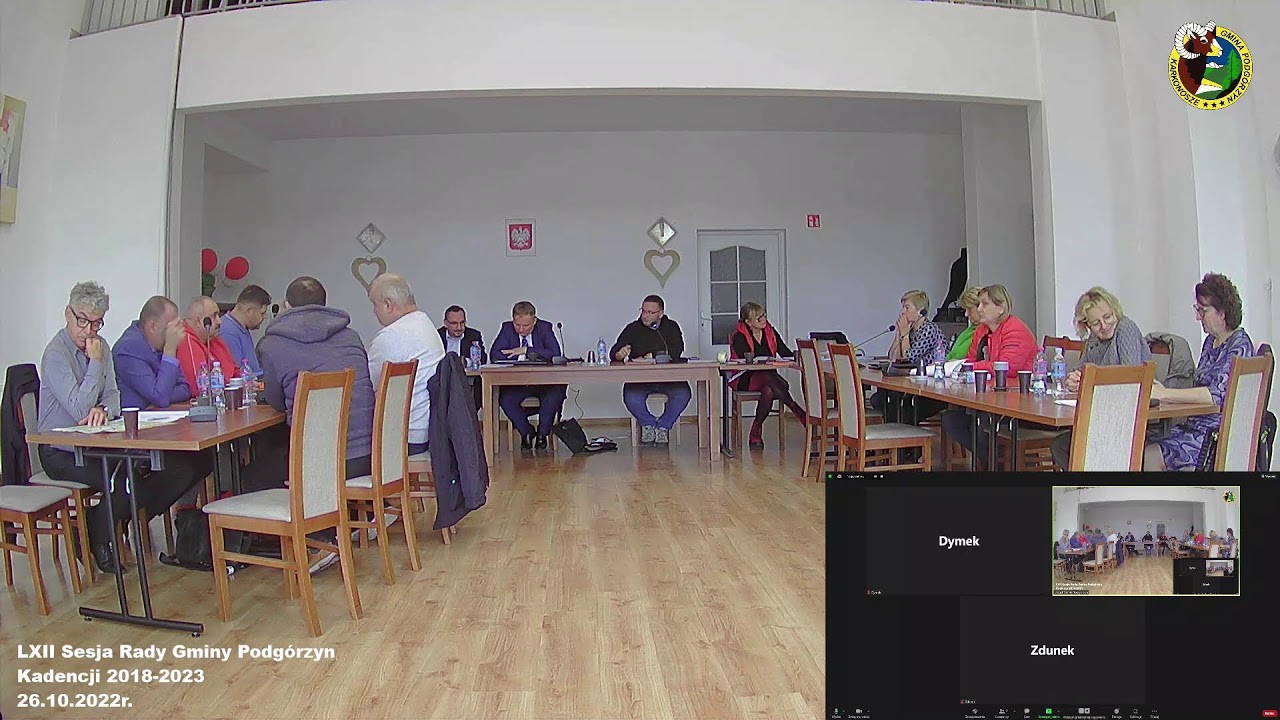 LXII Sesja Rady Gminy Podg&oacute;rzyn
