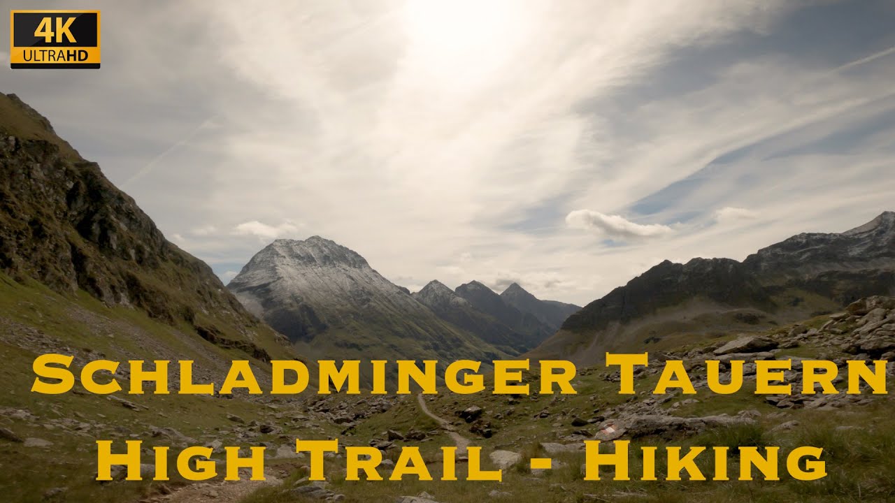【Schladminger Tauern High Trail】Trockenbrotscharte to Landawirseehütte Hiking Day2-2【4K, POV】