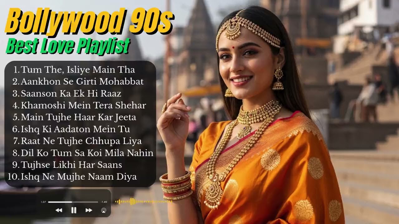 90’s Old Hindi Romantic Hits | Evergreen Bollywood Love Playlist