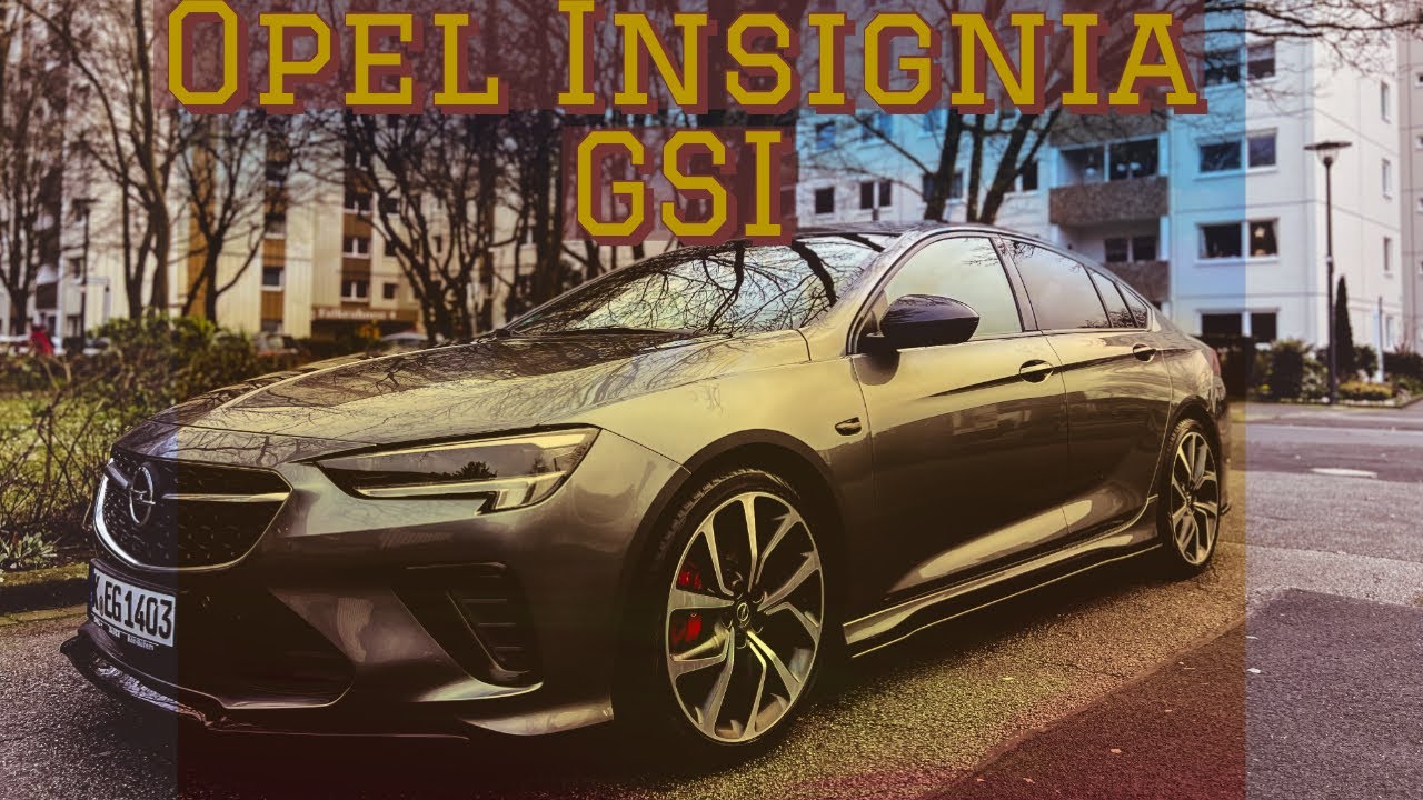 Opel Insignia GSi Facelift, Modell 2021 |Interieur & Exterieur, Sound &Beschleunigung | Autotest