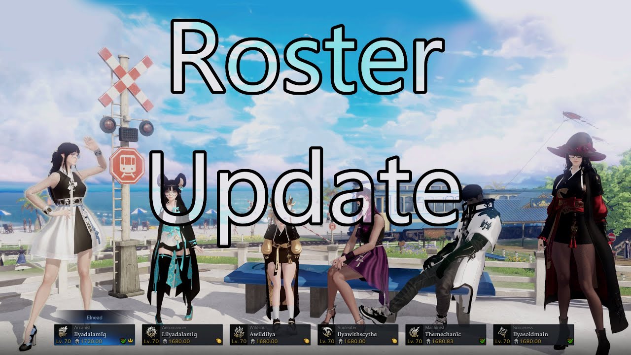 Lost Ark Roster Update