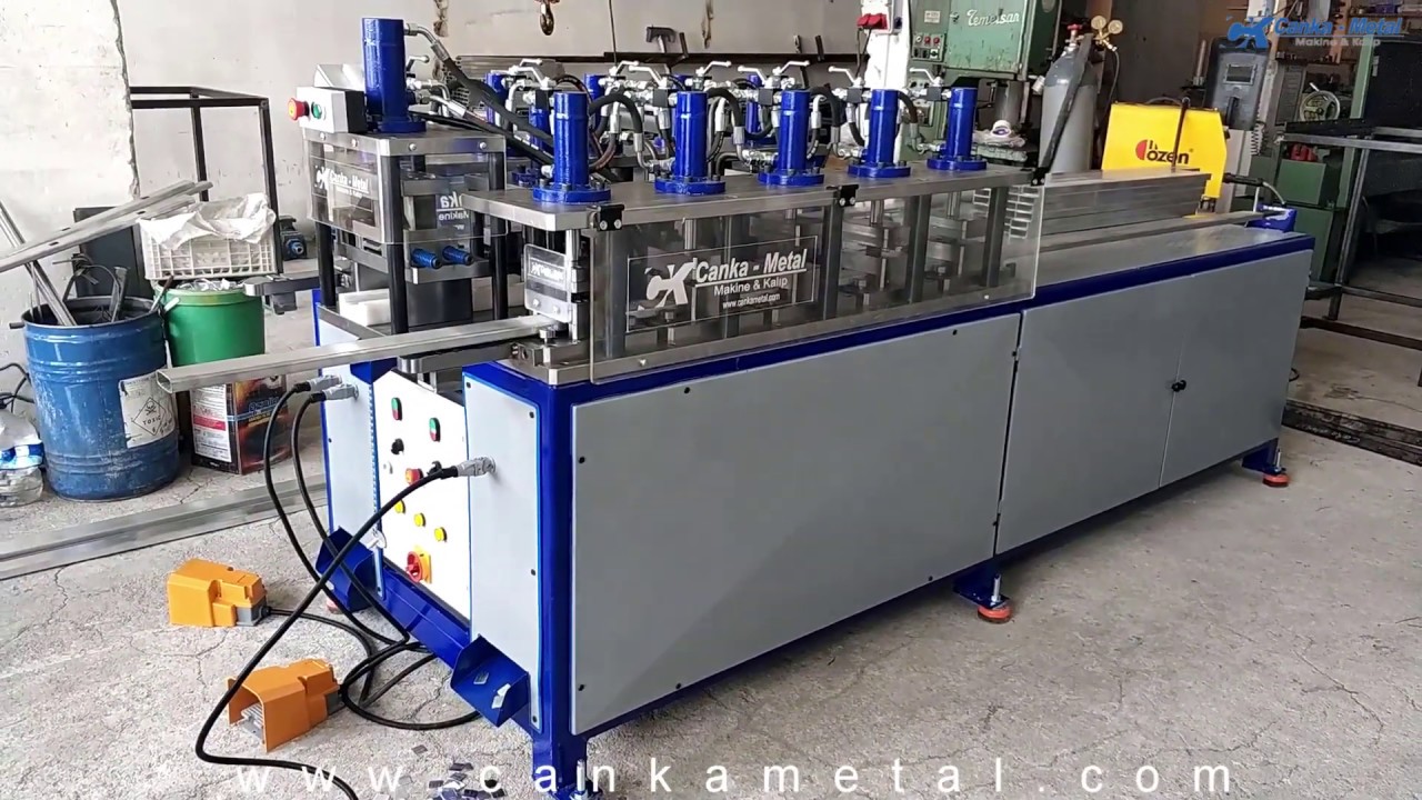 Canka Metal - Alüminyum Merdiven Profil Delme Makinesi