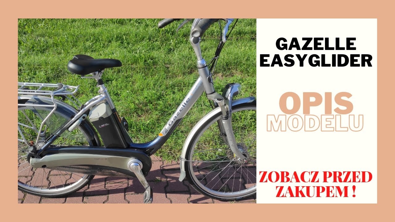 Rower elektryczny GAZELLE EASYGLIDER z silnikiem centralnym PANASONIC opis modelu: zalety i wady ❗