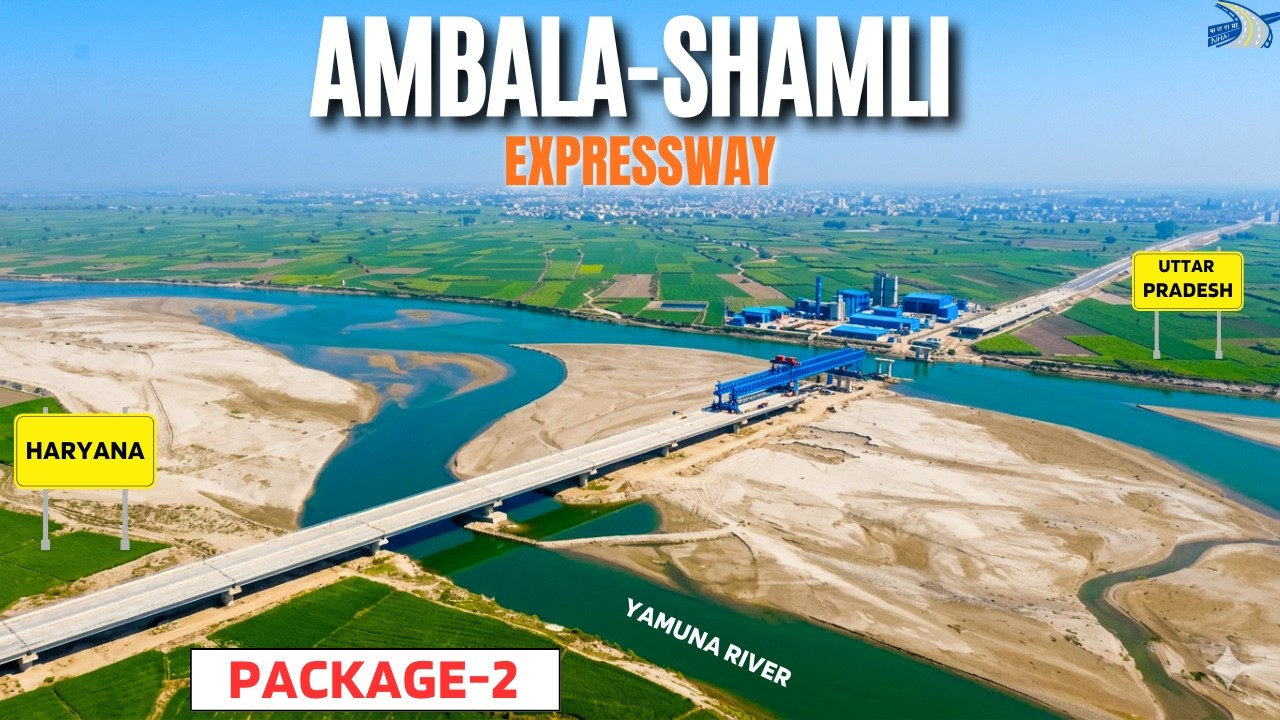 Ambala-Shamli Expressway : Haryana Section | Good Progress 🔥February 2026 #detoxtraveller