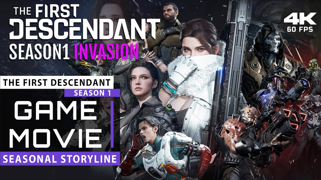 The First Descendant - Season 1: Invasion | Game Movie [4k UHD 60 FPS - PC] / No Commentary