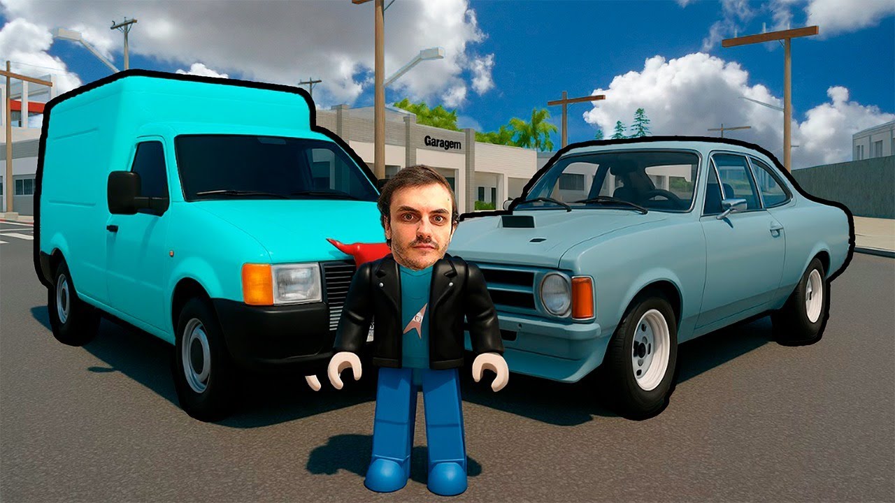 COLOQUEI O MOTOR DO CHEVETTE NO OPALA E O MOTOR DO MAREA NA FIORINO! ROBLOX