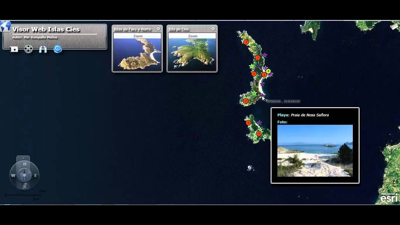 Visor Web Islas Cies