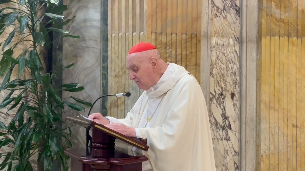 OMELIA 8 DICEMBRE 2025 - IMMACOLATA CONCEZIONE, CARDINAL ANGELO COMASTRI