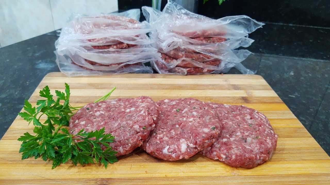 CARNE DE HAMBÚRGUER  ARTESANAL (POR FERNANDO COUTO )