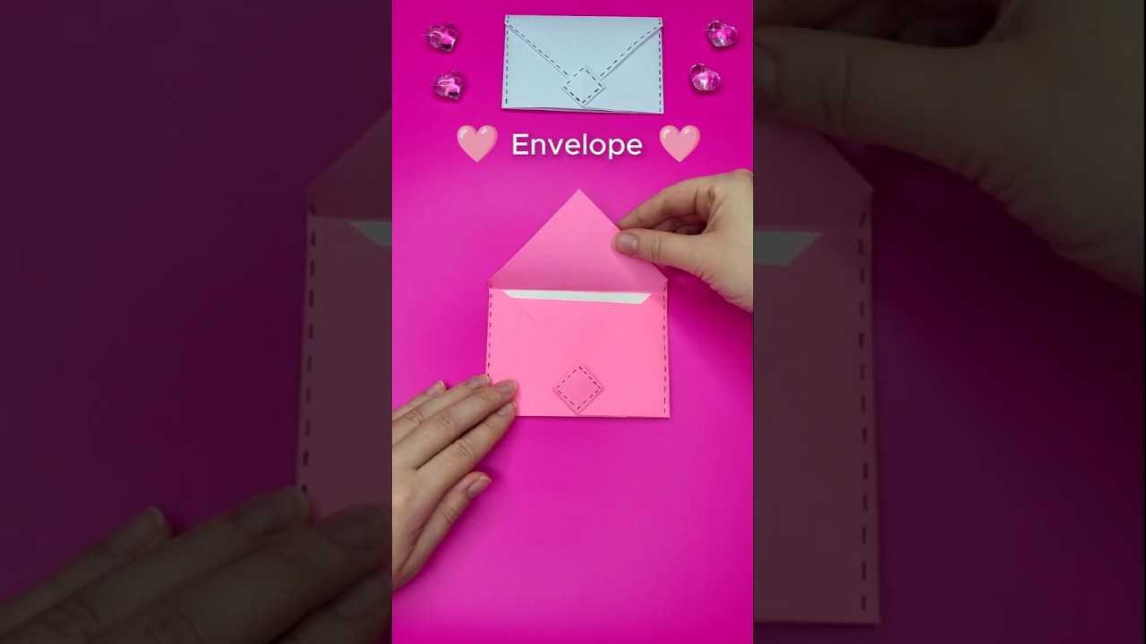 How to Make Easy Paper Envelopes 💌 💖 Cute Origami Envelope Ideas ❤ DIY Paper Craft